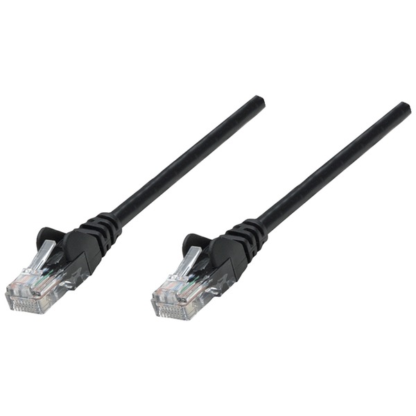 Intellinet Network Solutions CAT-5E UTP 100 ft. Patch Cable (Black) 320801